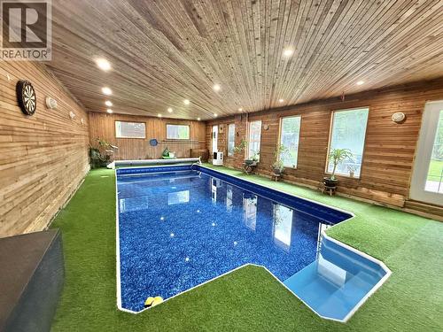 1262 Croft Road, Quesnel, BC - Indoor Photo Showing Other Room With In Ground Pool