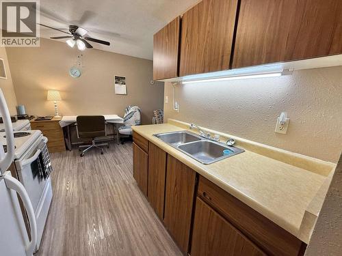 203 398 Roddis Drive, Quesnel, BC - Indoor Photo Showing Kitchen With Double Sink