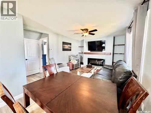 719 4Th Street E, Prince Albert, SK - Indoor Photo Showing Other Room With Fireplace