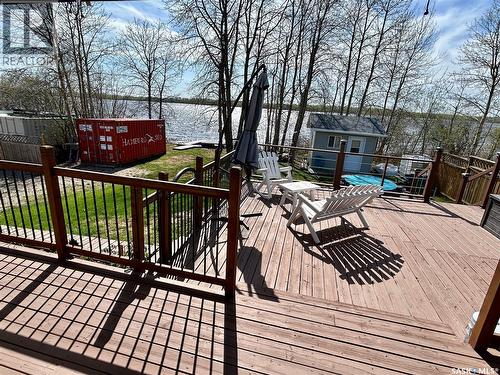 2 Willow Road, Dickson Lake, SK - Outdoor With Deck Patio Veranda