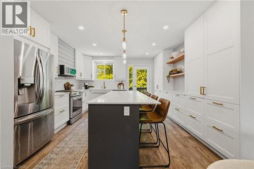 62 Bechtel Drive, Kitchener, ON - Indoor Photo Showing Kitchen With Stainless Steel Kitchen With Upgraded Kitchen