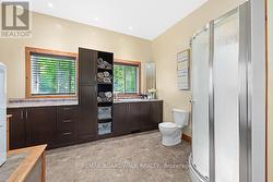 Main level bath/laundry area - 