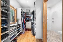 Large walk in closet off the primary - 