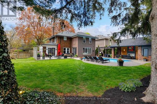 373 Rossmore Boulevard, Burlington, ON - Outdoor With In Ground Pool