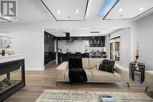 62 Cachet Boulevard, Whitby, ON - Indoor Photo Showing Living Room With Fireplace