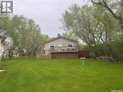 23 Lynn Bay, Last Mountain Lake East Side, SK - Outdoor With Deck Patio Veranda With Backyard
