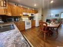 19 Bull Crescent, Yorkton, SK  - Indoor Photo Showing Kitchen With Double Sink 