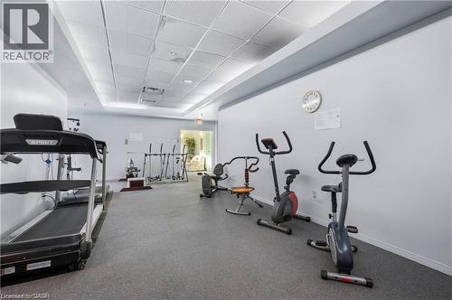 Exercise room - 1414 King Street E Unit# 101, Kitchener, ON - Indoor Photo Showing Gym Room