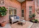 virtually staged terrace - 1414 King Street E Unit# 101, Kitchener, ON  - Outdoor With Exterior 