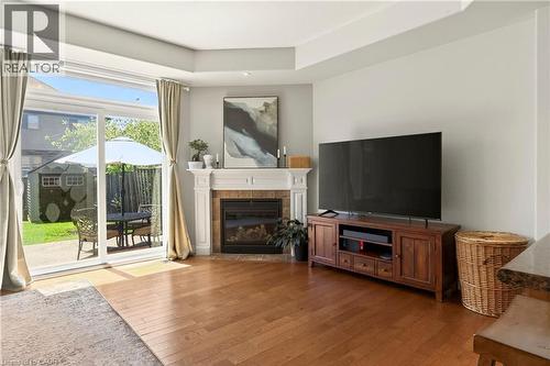 62 Fall Fair Way, Binbrook, ON - Indoor Photo Showing Living Room With Fireplace