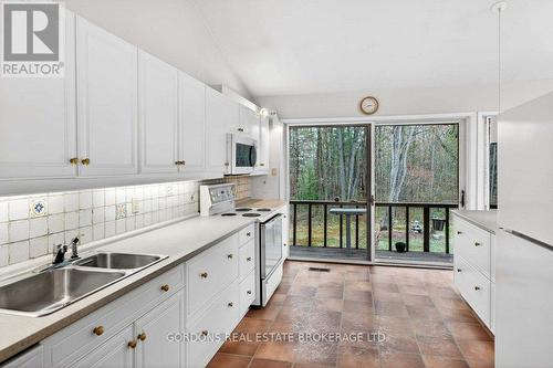100 Frontenac Crescent, Deep River, ON - Indoor Photo Showing Kitchen With Double Sink