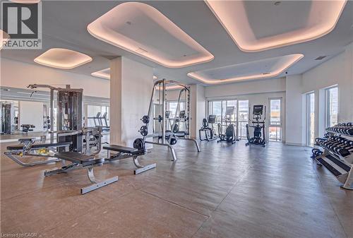 3210 Dakota Common Unit# 407A, Burlington, ON - Indoor Photo Showing Gym Room
