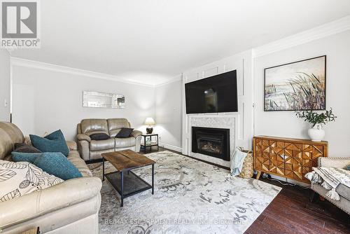 3217 Sovereign Road, Burlington, ON - Indoor Photo Showing Living Room With Fireplace