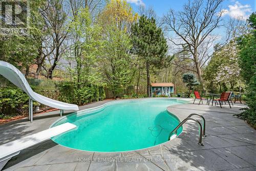2023 Jacamar Court, Mississauga, ON - Outdoor With In Ground Pool