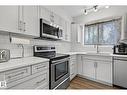 #53 7604 29 Av Nw, Edmonton, AB  - Indoor Photo Showing Kitchen With Upgraded Kitchen 