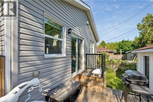 Unit B - Deck off Living Room - 158 Laurentian Drive N, London, ON - Outdoor With Deck Patio Veranda With Exterior