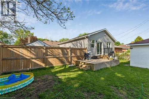 Unit B - good sized private fenced yard. - 158 Laurentian Drive N, London, ON - Outdoor With Deck Patio Veranda