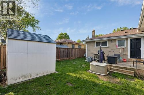 Unit A - Private Fenced Backyard & Garden Shed - 158 Laurentian Drive N, London, ON - Outdoor With Deck Patio Veranda
