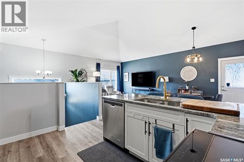 415 Boykowich Street, Saskatoon, SK - Indoor Photo Showing Kitchen With Double Sink