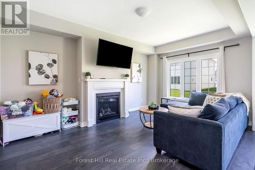 281 Springfield Crescent, Clearview (Stayner), ON - Indoor Photo Showing Living Room With Fireplace