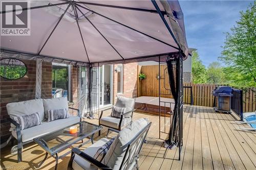 295 Oprington Place, Kitchener, ON - Outdoor With Deck Patio Veranda With Exterior