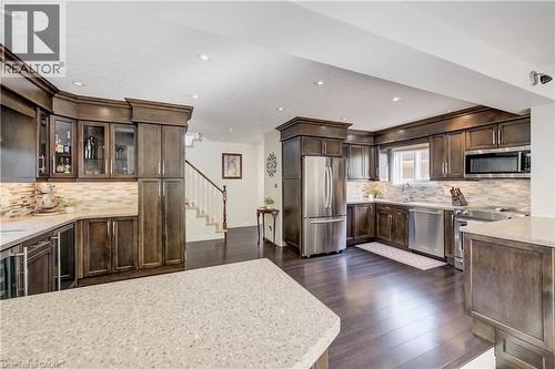 295 Oprington Place, Kitchener, ON - Indoor Photo Showing Kitchen With Upgraded Kitchen