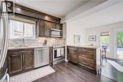 295 Oprington Place, Kitchener, ON - Indoor Photo Showing Kitchen With Upgraded Kitchen