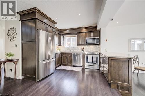 295 Oprington Place, Kitchener, ON - Indoor Photo Showing Kitchen With Upgraded Kitchen
