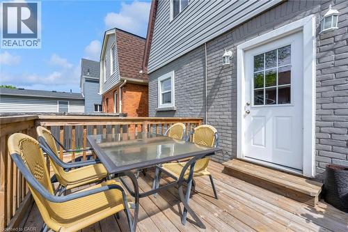 196 Campbell Avenue, Hamilton, ON - Outdoor With Deck Patio Veranda With Exterior