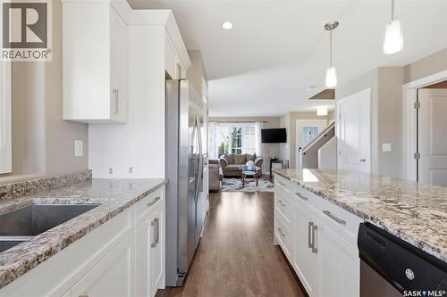 201 Rajput Way, Saskatoon, SK - Indoor Photo Showing Kitchen With Upgraded Kitchen