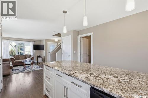 201 Rajput Way, Saskatoon, SK - Indoor Photo Showing Kitchen With Upgraded Kitchen