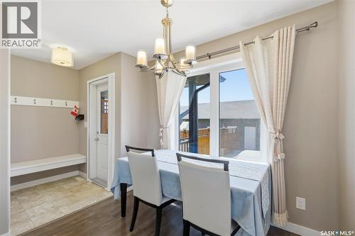 201 Rajput Way, Saskatoon, SK - Indoor Photo Showing Dining Room