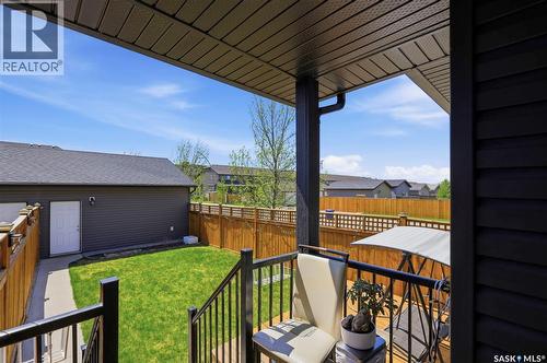 201 Rajput Way, Saskatoon, SK - Outdoor With Deck Patio Veranda With Exterior
