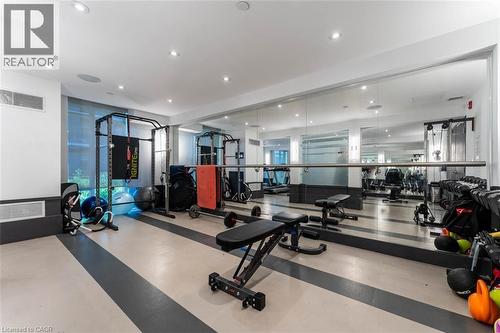10 Concord Place Unit# 213, Grimsby, ON - Indoor Photo Showing Gym Room