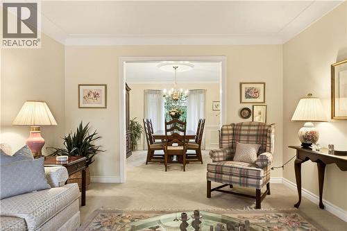 81 Reding Road, Ancaster, ON - Indoor Photo Showing Living Room