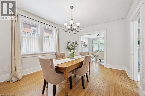 793 Belmont Avenue W, Kitchener, ON - Indoor Photo Showing Dining Room