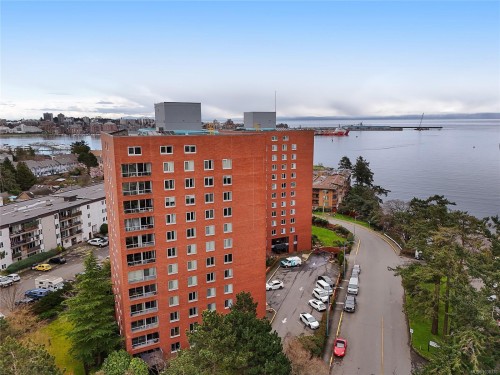 #1101-327 Maitland St, Victoria, BC - Outdoor With Body Of Water With Balcony With View