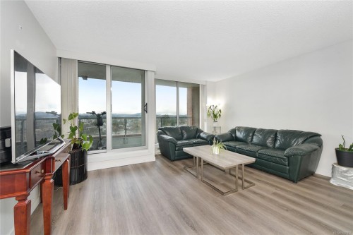 #1101-327 Maitland St, Victoria, BC - Indoor Photo Showing Living Room
