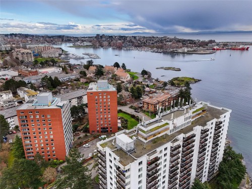 #1101-327 Maitland St, Victoria, BC - Outdoor With Body Of Water With View