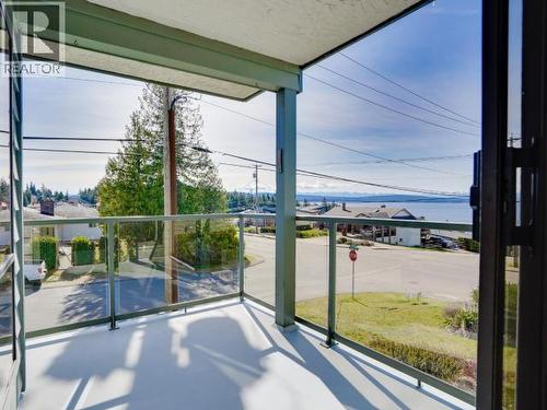 8-3818 Joyce Ave, Powell River, BC - Outdoor With Body Of Water With Balcony With View With Exterior