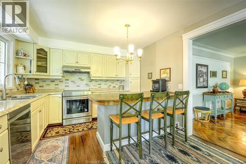 3567 Howard, Windsor, ON - Indoor Photo Showing Kitchen With Double Sink