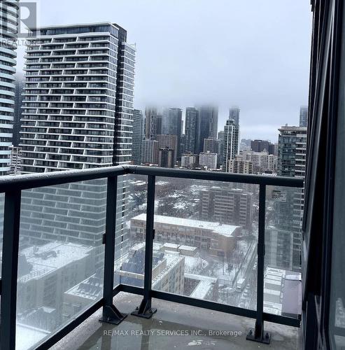 Balcony - 2505 - 308 Jarvis Street, Toronto, ON - Outdoor