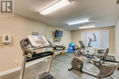 204 - 100 Jamieson Street, Mississippi Mills, ON - Indoor Photo Showing Gym Room