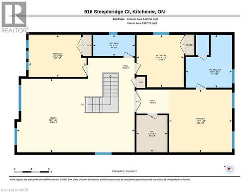 Floor plan - 916 Steepleridge Court, Kitchener, ON - Other