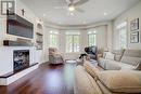 1 Miramar Drive, Markham, ON  - Indoor Photo Showing Living Room With Fireplace 