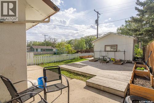 1840 Quebec Street, Regina, SK - Outdoor With Deck Patio Veranda With Exterior