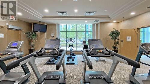 1411 - 5508 Yonge Street, Toronto, ON - Indoor Photo Showing Gym Room