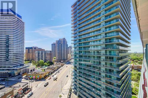 1411 - 5508 Yonge Street, Toronto, ON - Outdoor With Balcony With Facade