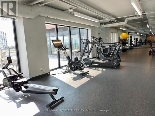 6206 - 30 Shore Breeze Drive, Toronto, ON - Indoor Photo Showing Gym Room