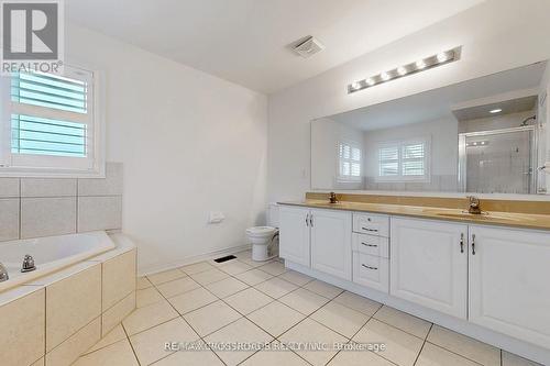 Ensuite master washroom - 73 Eakin Mill Road, Markham, ON - Indoor Photo Showing Bathroom